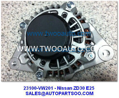 2310M-VW25A - New Nissan Urvan Alternator ZD30 12V 80A Alternador