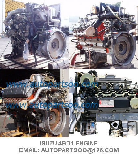 ISUZU 4BD1 4BD1T Engine assy , USED JAPAN ENGINE ASSY , ISUZU 4BD1 4BD1T Engine assy